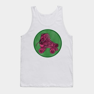 Watermelon Skate Zentangle Tank Top